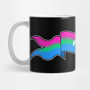 polysexual pride banner Mug